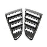 Anderson Composites AC-WL15FDMU-V Type-V Carbon Fiber Window Louvers For 2015-2020 Ford Mustang Anderson Composites Window Louver  AXOPROS