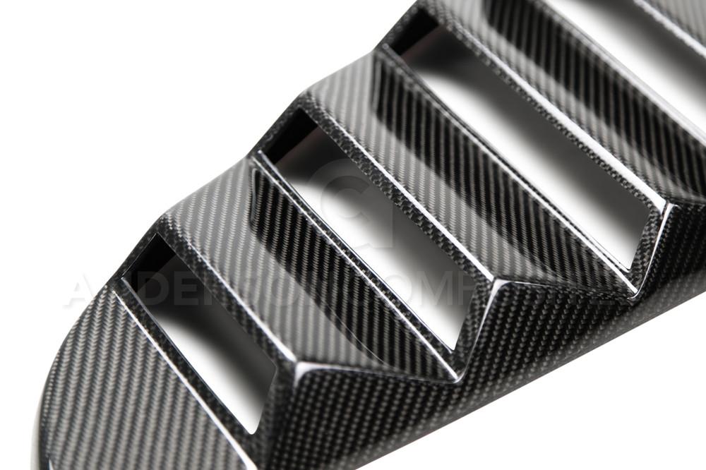 Anderson Composites AC-WL15FDMU-V Type-V Carbon Fiber Window Louvers For 2015-2020 Ford Mustang Anderson Composites Window Louver  AXOPROS
