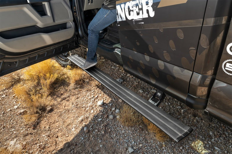 AMP Research 15-20 Chevy/GMC Silverado 2500-3500/Sierra 2500-3500/Crew & Double Cab PowerStep AMP Research Running Boards  AXOPROS