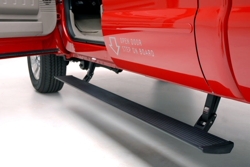 AMP Research 2004-2007 Ford F250/F350/450 All Cabs PowerStep - Black AMP Research Running Boards  AXOPROS
