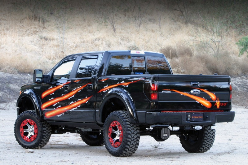 AMP Research 2009-2014 Ford F150 All Cabs PowerStep Plug N Play - Black AMP Research Running Boards  AXOPROS