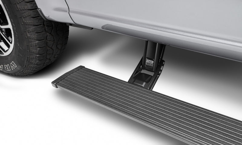 AMP Research 22-23 Chevy/GMC Silverado/Sierra 1500 & 2024 2500/3500HD PowerStep Plug N Play AMP Research Running Boards  AXOPROS
