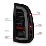 ANZO 00-06 Toyota Tundra (Std. Bed/Reg Cab) LED Taillights w/Light Bar Black Housing Smoke Lens ANZO Tail Lights  AXOPROS