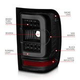 ANZO 01-11 Ford Ranger LED Taillights - Black Housing w/ Smoke Lens & Light Bar ANZO Tail Lights  AXOPROS
