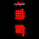 ANZO 15-19 Chevrolet Silverado 2500 HD/3500 HD LED Taillight w/ Sequential Black Housing/Smoke Lens ANZO Tail Lights  AXOPROS