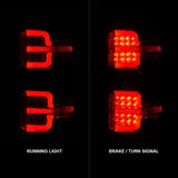 ANZO 15-19 Chevy Silverado 2500HD/3500HD (Factory Halogen Only) LED Tail Lights Black w/Clear Lens ANZO Tail Lights  AXOPROS