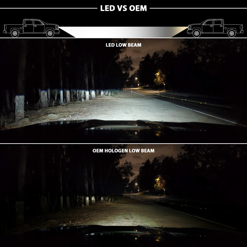 ANZO 15-20 Chevy Tahoe/Suburban LED Light Bar Style Headlights Black w/Sequential w/DRL w/Amber ANZO Headlights  AXOPROS