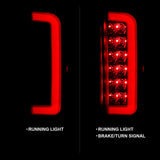 ANZO 1987-1996 Ford F-150 LED Taillights Black Housing Smoke Lens (Pair) ANZO Tail Lights  AXOPROS