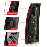 ANZO 1988-1999 Chevy C1500 Taillight Red/Clear Lens w/ Circuit Board(OE Replacement) ANZO Tail Lights  AXOPROS