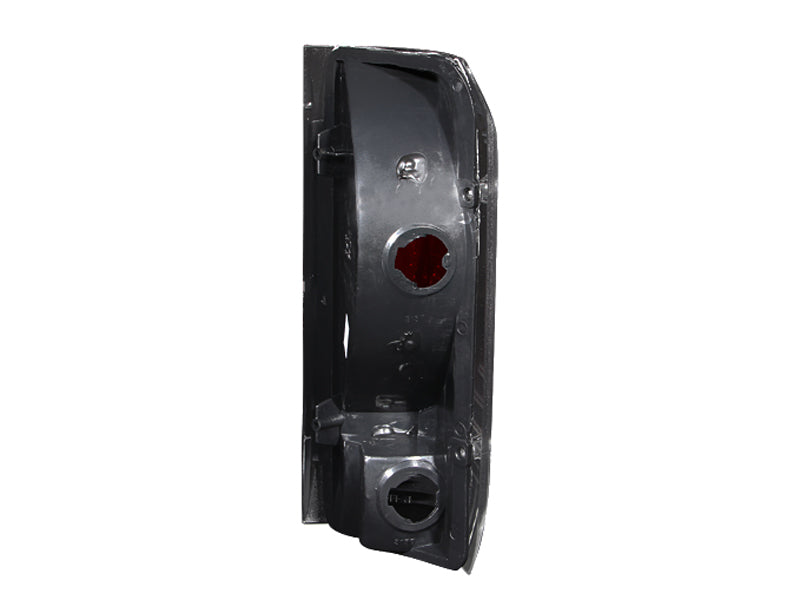 ANZO 1989-1996 Ford F-150 Taillights Black ANZO Tail Lights  AXOPROS