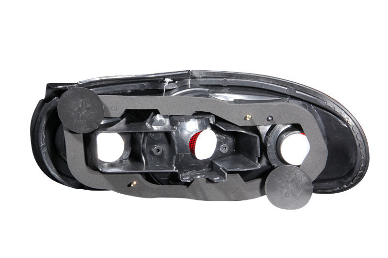 ANZO 1990-1997 Mazda Miata Taillights Black ANZO Tail Lights  AXOPROS