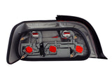 ANZO 1992-1998 BMW 3 Series E36 Coupe/Convertable Taillights Red/Clear ANZO Tail Lights  AXOPROS