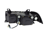 ANZO 1992-1998 BMW 3 Series E36 Projector Headlights w/ Halo Black G2 1 pc ANZO Headlights  AXOPROS