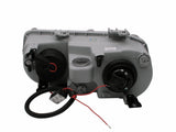 ANZO 1994-1997 Acura Integra Projector Headlights w/ Halo Black ANZO Headlights  AXOPROS