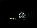 ANZO 1994-2001 Dodge Ram Projector Headlights w/ Halo Black ANZO Headlights  AXOPROS