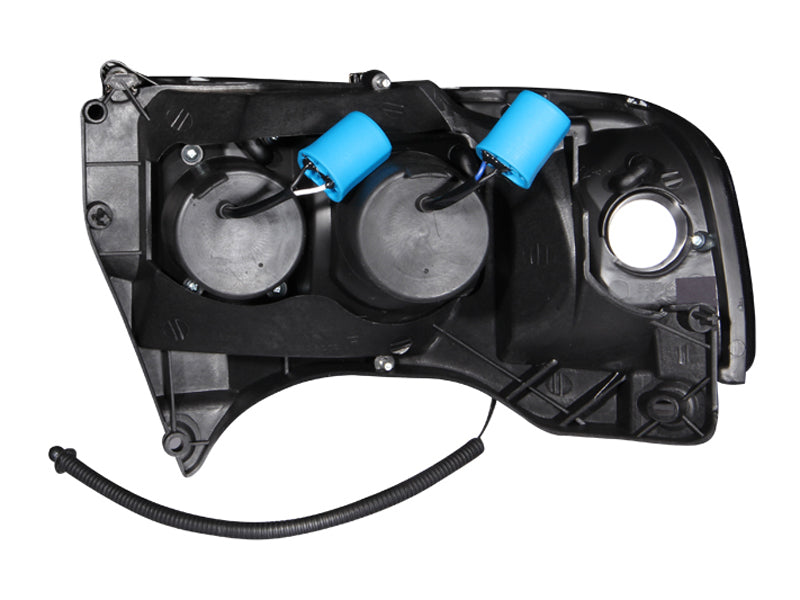 ANZO 1994-2001 Dodge Ram Projector Headlights w/ Halo Black ANZO Headlights  AXOPROS