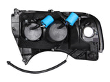 ANZO 1994-2001 Dodge Ram Projector Headlights w/ Halo Black ANZO Headlights  AXOPROS
