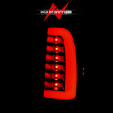 ANZO 1995-2000 Toyota Tacoma LED Taillights Black Housing Smoke Lens (Pair) ANZO Tail Lights  AXOPROS