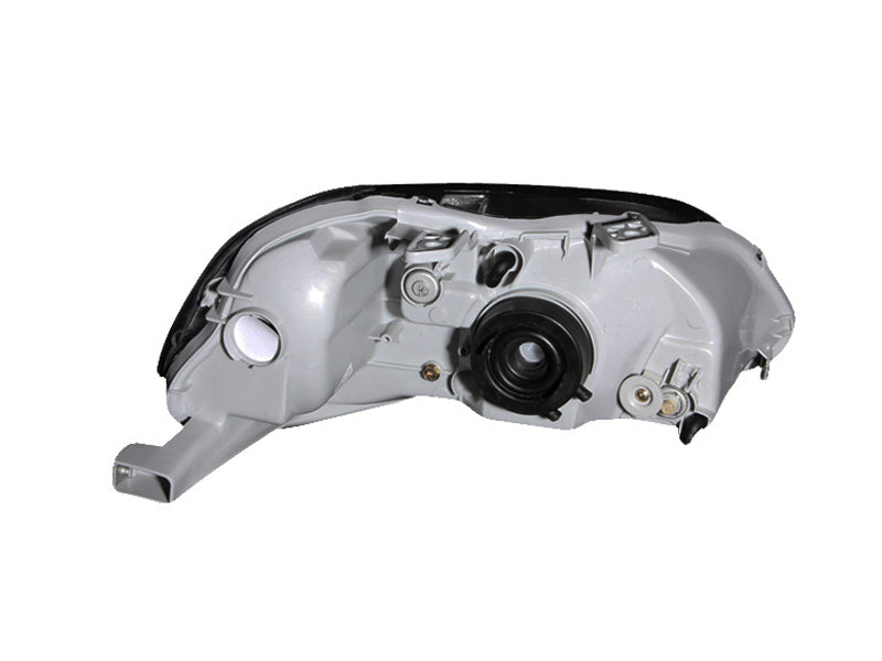 ANZO 1996-1998 Honda Civic Crystal Headlights Black ANZO Headlights  AXOPROS