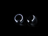 ANZO 1996-1998 Honda Civic Projector Headlights w/ Halo Black ANZO Headlights  AXOPROS