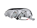 ANZO 1996-1998 Honda Civic Projector Headlights w/ Halo Black ANZO Headlights  AXOPROS
