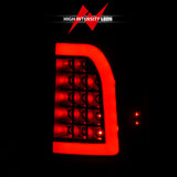 ANZO 1997-2003 Ford F-150 LED Tail Lights w/ Light Bar Black Housing Smoke Lens ANZO Tail Lights  AXOPROS