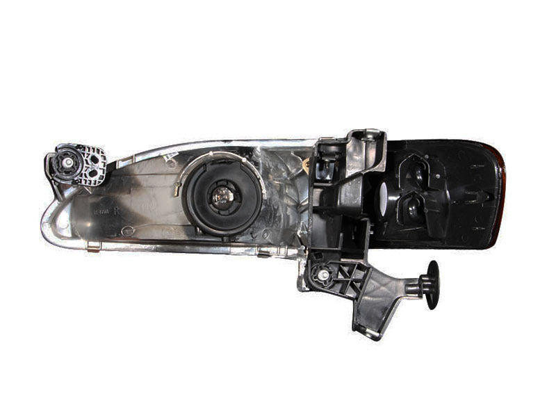 ANZO 1998-2000 Toyota Corolla Crystal Headlights Black ANZO Headlights  AXOPROS