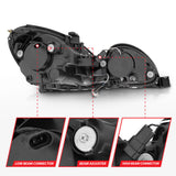 ANZO 1998-2005 Lexus Gs300 Projector Headlights w/ Halo Black ANZO Headlights  AXOPROS