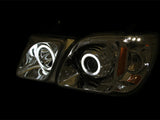 ANZO 1998-2007 Lexus Lx470 Projector Headlights w/ Halo Black (CCFL) ANZO Headlights  AXOPROS