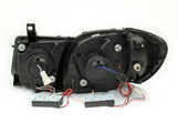 ANZO 1998-2007 Lexus Lx470 Projector Headlights w/ Halo Black (CCFL) ANZO Headlights  AXOPROS