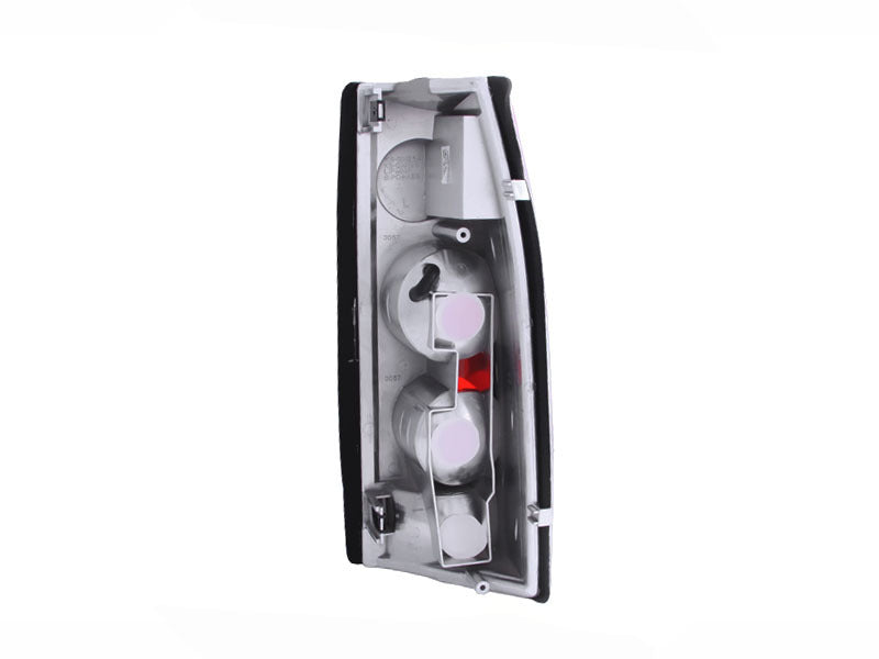 ANZO 1999-2000 Cadillac Escalade Taillights Chrome 3D Style ANZO Tail Lights  AXOPROS