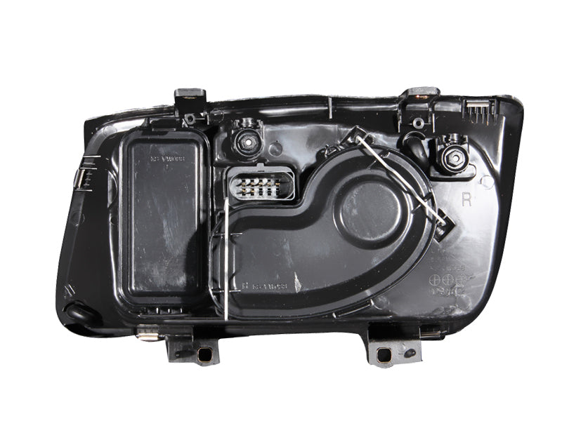 ANZO 1999-2005 Volkswagen Jetta Crystal Headlights Black w/o Bulbs ANZO Headlights  AXOPROS