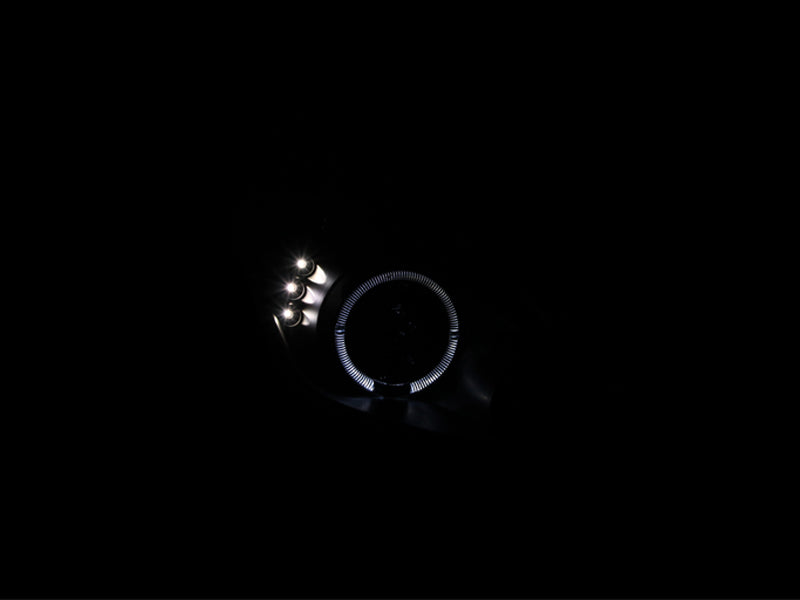 ANZO 2000-2005 Toyota Celica Projector Headlights w/ Halo Black ANZO Headlights  AXOPROS