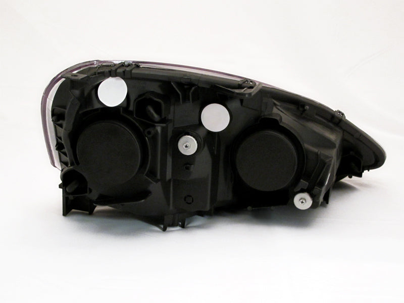 ANZO 2002-2004 Acura Rsx Crystal Headlights Black ANZO Headlights  AXOPROS