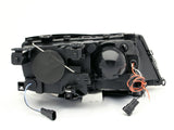 ANZO 2002-2005 BMW 3 Series E46 Projector Headlights w/ Halo Black ANZO Headlights  AXOPROS