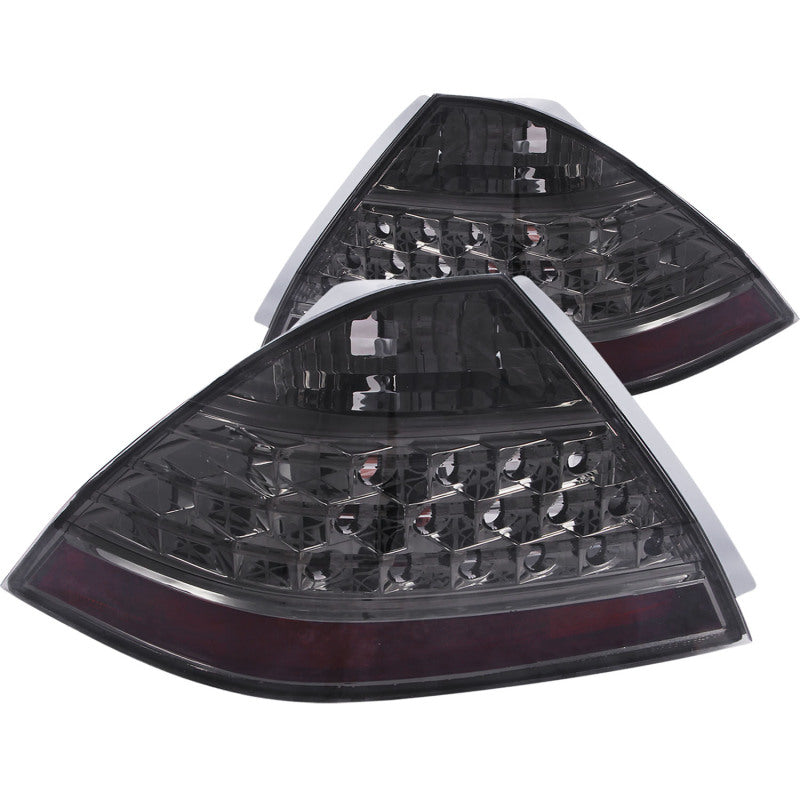 ANZO 2006-2007 Honda Accord Taillights Smoke ANZO Tail Lights  AXOPROS