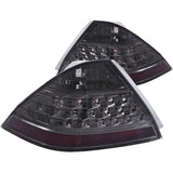ANZO 2006-2007 Honda Accord Taillights Smoke ANZO Tail Lights  AXOPROS