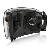 ANZO 2006-2009 Dodge Ram 1500 Crystal Headlight  Black Amber ANZO Headlights  AXOPROS