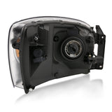 ANZO 2006-2009 Dodge Ram 1500 Crystal Headlight  Black Amber ANZO Headlights  AXOPROS