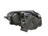 ANZO 2006-2009 Volkswagen Rabbit Projector Headlights w/ Halo Black (CCFL) ANZO Headlights  AXOPROS