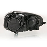ANZO 2006-2009 Volkswagen Us Rabbit Crystal Headlight Black (Halogen Only) ANZO Headlights  AXOPROS