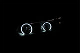 ANZO 2006-2011 Honda Civic Projector Headlights w/ Halo Black (CCFL) ANZO Headlights  AXOPROS