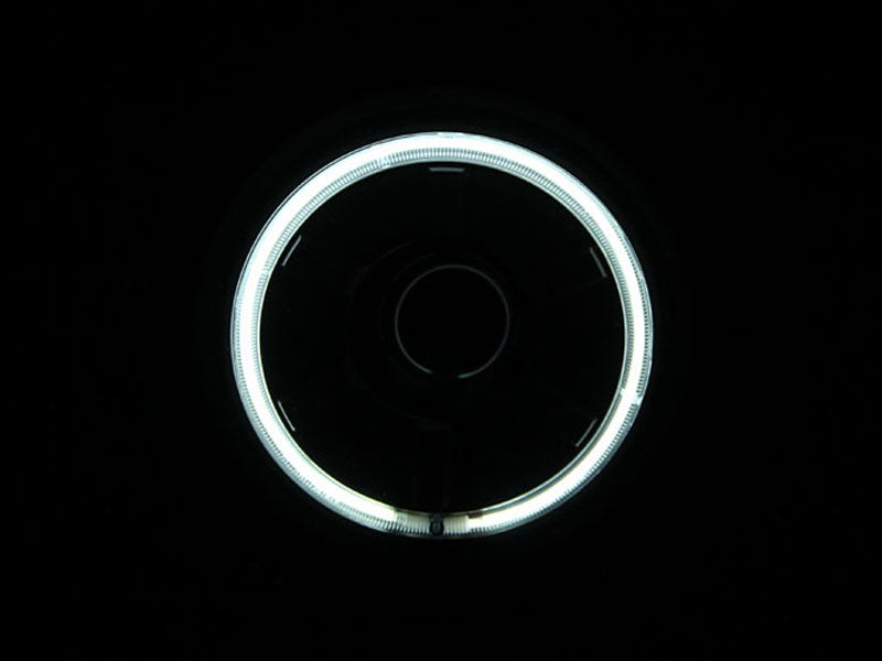ANZO 2007-2013 Toyota Fj Cruiser Projector Headlights w/ Halo Black ANZO Headlights  AXOPROS