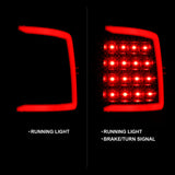 ANZO 2009-2018 Dodge Ram 1500 LED Taillight Plank Style Black w/Smoke Lens ANZO Tail Lights  AXOPROS