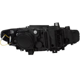 ANZO 2012-2015 BMW 3 Series Projector Headlights w/ U-Bar Black ANZO Headlights  AXOPROS