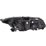 ANZO 2012-2015 Honda Civic Projector Headlights w/ U-Bar Black ANZO Headlights  AXOPROS