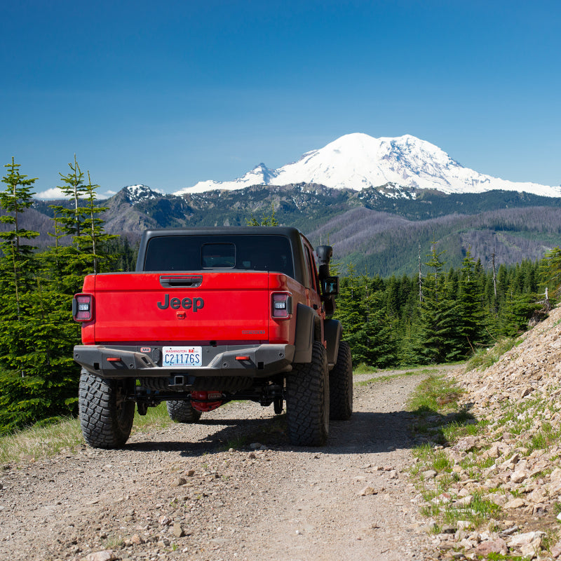 ARB 20-21 Jeep Gladiator JT Rear Bumper No Tire Carrier ARB Bumpers - Steel  AXOPROS