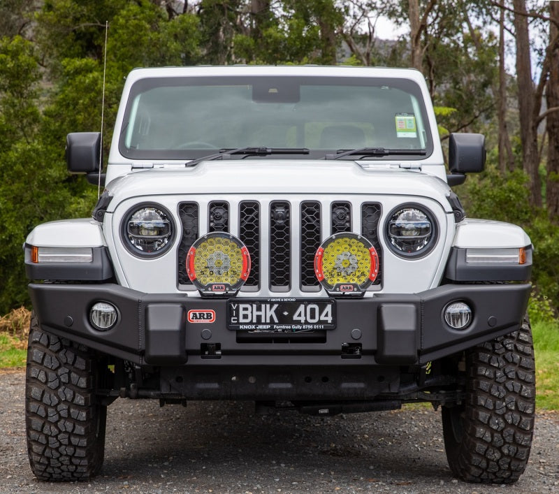 ARB 87-96 Jeep Wrangler YJ/ 97-06 Jeep Wrangler TJ Multi-fit Winch Bumper ARB Bull Bars  AXOPROS