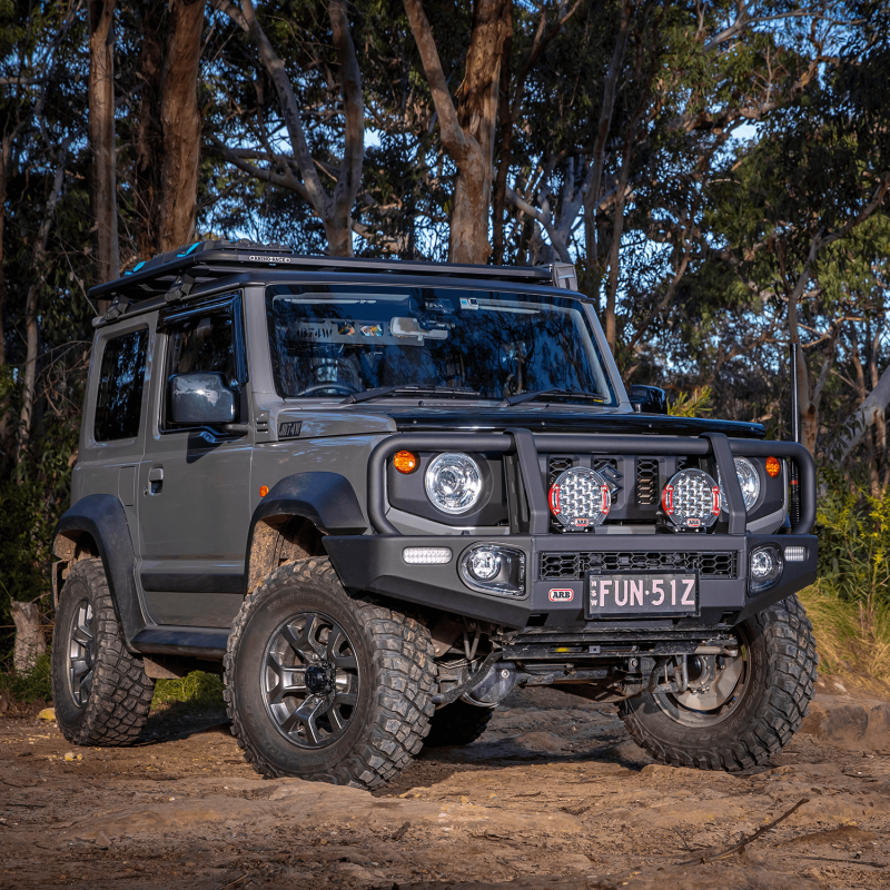 ARB Intensity SOLIS 21 2 Flood Kit With Loom ARB Driving Lights  AXOPROS