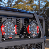ARB Intensity SOLIS 21 2 Flood Kit With Loom ARB Driving Lights  AXOPROS
